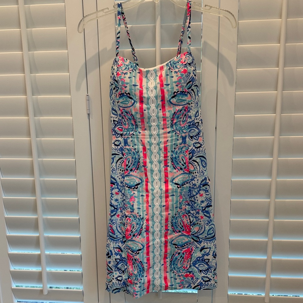 Lilly Pulitzer Shelli Dress in Stripes and Streamers